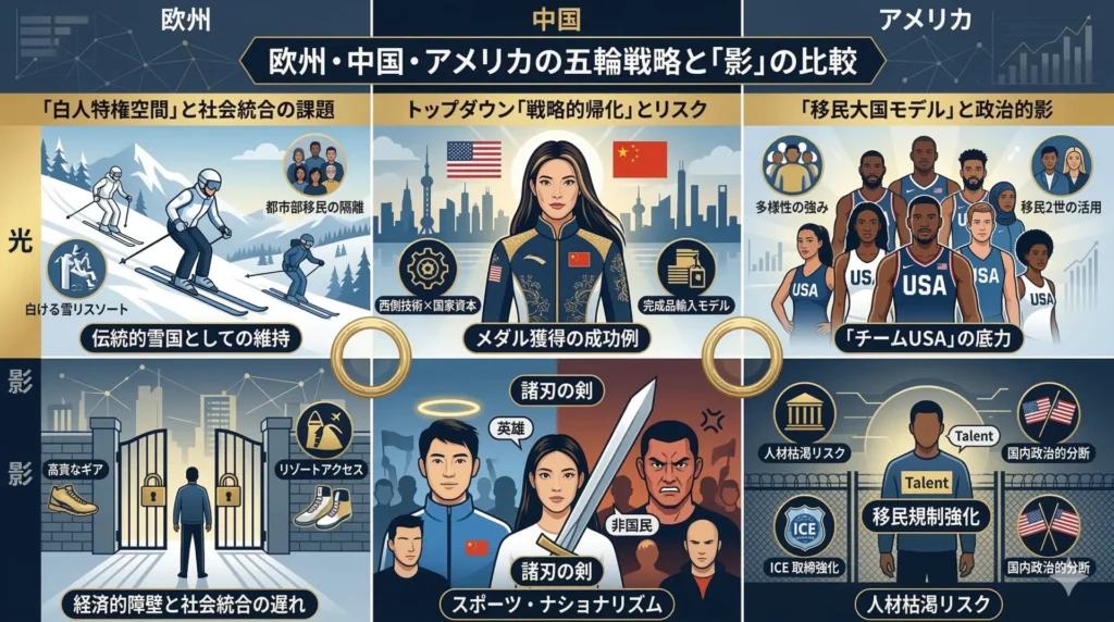 2026milano-cortina-europe-america-china-medal-strategy