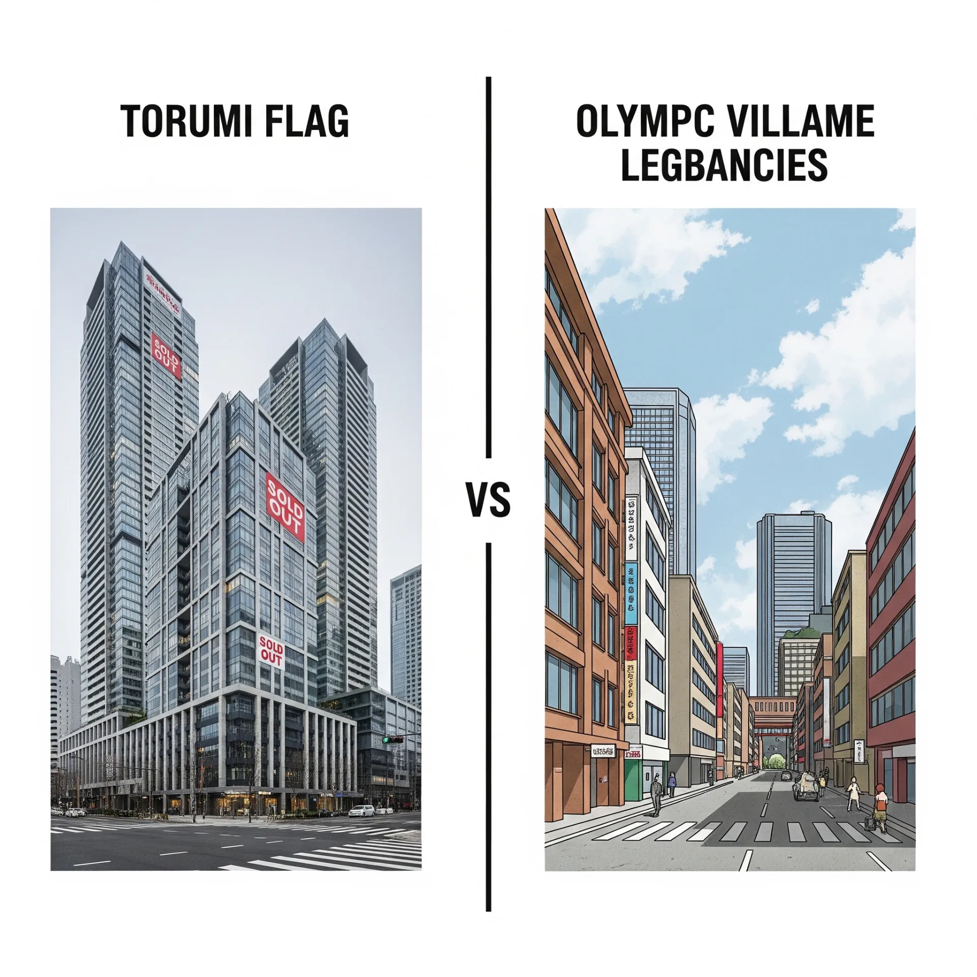 Olympic legacy Milan vs Tokyo
